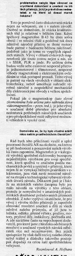 Rozhovor - 2. st